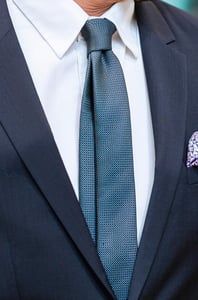 Doppelter Windsor Krawatte Beispiel