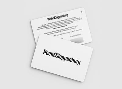 Peek & Cloppenburg Geschenkkarte