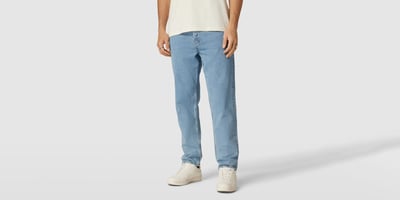 Hellblaue Relaxed Fit Jeans